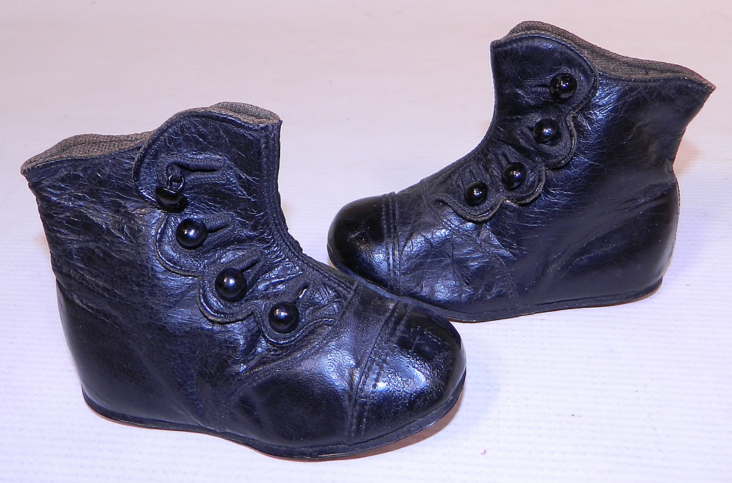 antique victorian baby shoes