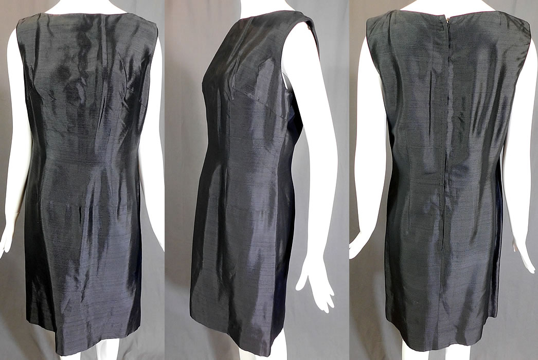 Vintage Diane Imports Hong Kong Black Silk Lace Cutwork Cocktail Dress & Coat
It is in excellent condition. This is truly a wonderful quality custom made piece of wearable art! 