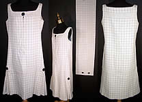Vintage Lillie Rubin Mod Checked Drop Waist Dress Wrap