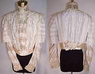 Canton Shawl Embroidered Lace Wedding Bodice