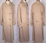 Edwardian 1910 Women's Linen Travel Motoring Driving Duster Coat Jacket