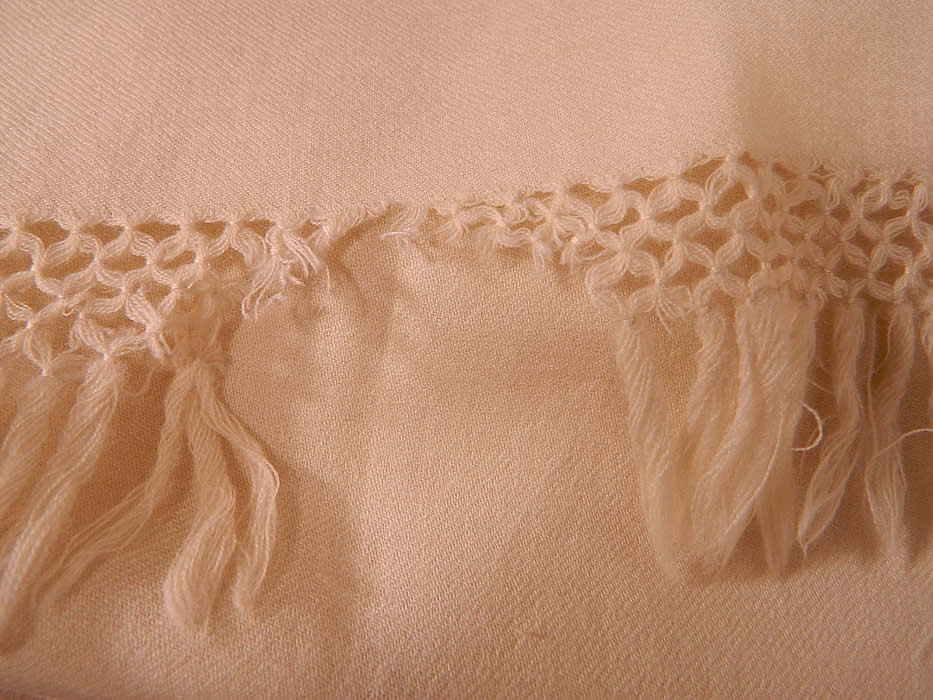 Vintage Colorful Crewelwork Embroidery Paisley Pashmina  Wool Wrap Shawl Scarf. It is in good condition, with only a small area of frayed missing fringe on one end (see close-up). This is truly a wonderful piece of wearable paisley textile art! 