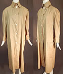 Edwardian Women's Vintage Linen Travel Motoring Driving Duster Coat Jacket 
