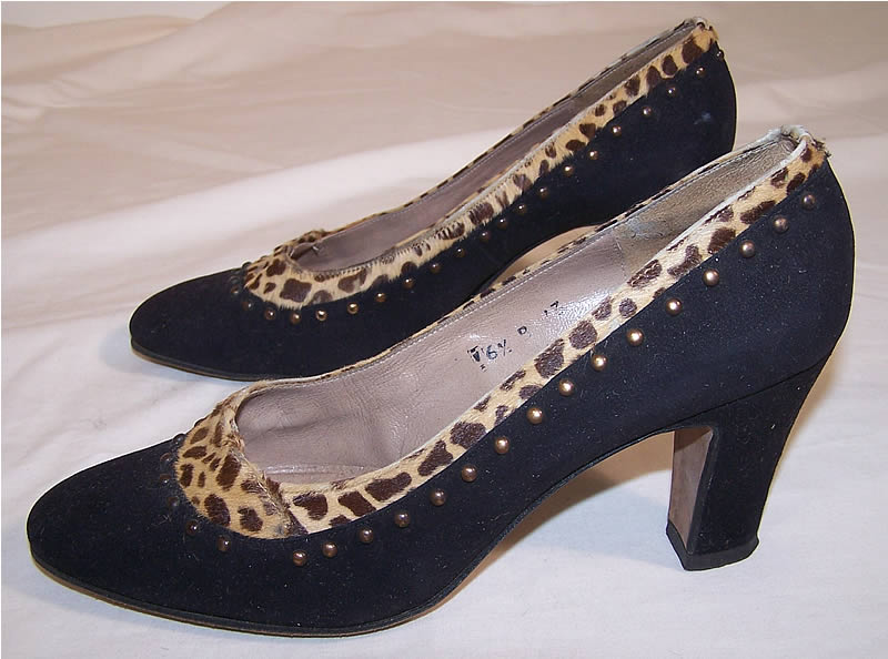 Rosina Ferragamo Schiavone Spotted Fur Pumps