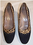 Vintage Rosina Ferragamo Schiavone Fur Pumps.