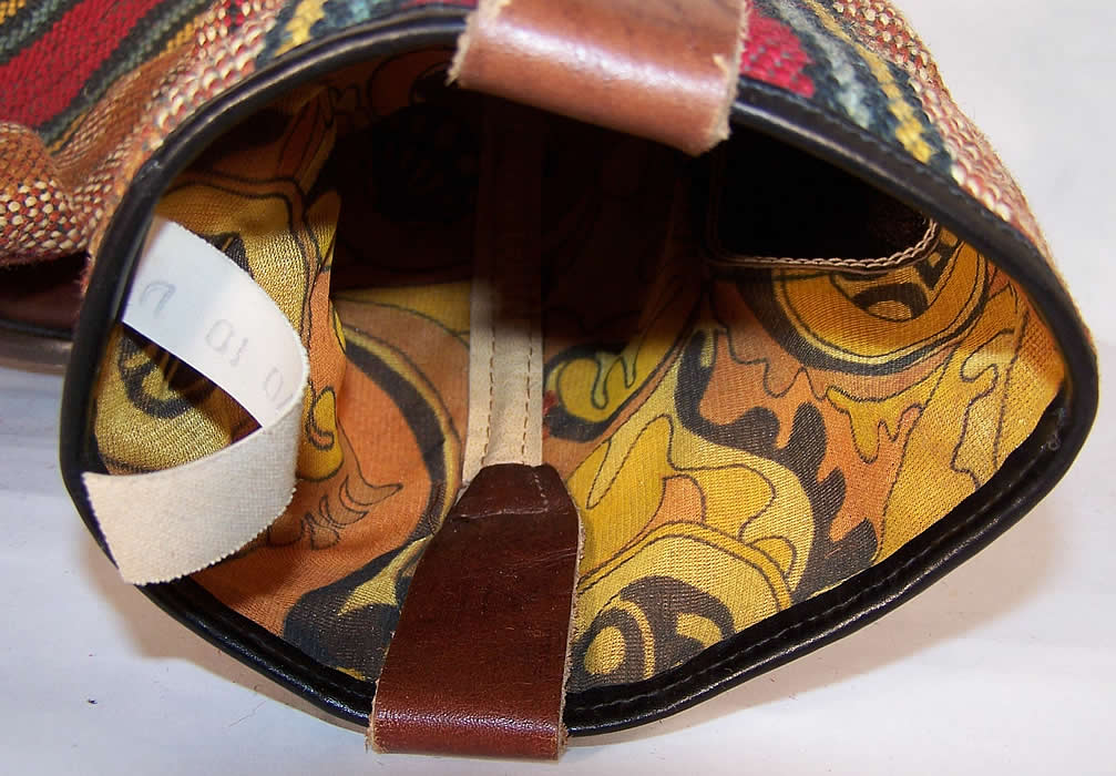 Vintage Unworn Square Toe Hippie Cowboy Boho Boots  Close up.