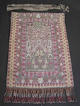Oriental Rug Beaded Purse c1920