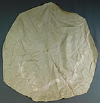 Edwardian Embroidered Japanese Dragon Pongee Raw Silk Parasol Fabric Cover
